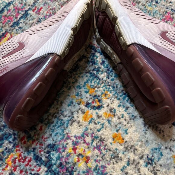 Nike Air Max 270 Women's Size 7.5 Pink Athletic Mesh Sneakers Shoes AH6789-601 - Picture 6 of 8
